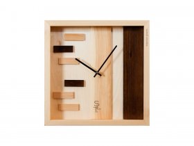 Часы настенные SLT 5199 DOMINO в Мохнатом Логу - mohnatyj-log.mebel-nsk.ru | фото