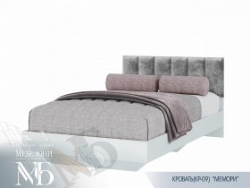 Кровать 1,2м Мемори КР-09 в Мохнатом Логу - mohnatyj-log.mebel-nsk.ru | фото