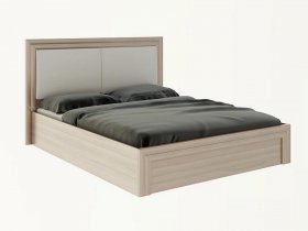 Кровать двуспальная с подъем. мех. 1,6м  Глэдис М32 в Мохнатом Логу - mohnatyj-log.mebel-nsk.ru | фото