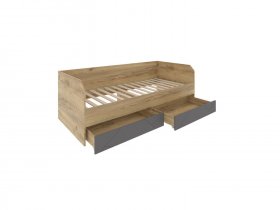 Кровать-диван с ящиками Шерлок Дв120.0_90 в Мохнатом Логу - mohnatyj-log.mebel-nsk.ru | фото