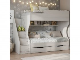 Кровать двухъярусная Каприз-22 КПР.22 в Мохнатом Логу - mohnatyj-log.mebel-nsk.ru | фото