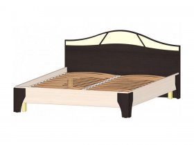 Кровать двуспальная 1,6 м Верона (Линаура) в Мохнатом Логу - mohnatyj-log.mebel-nsk.ru | фото