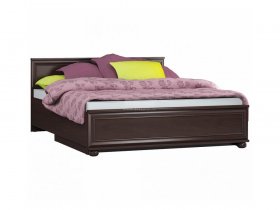 Кровать двуспальная с подъемным механизмом Верди СБ-1463/1 в Мохнатом Логу - mohnatyj-log.mebel-nsk.ru | фото