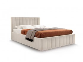 Кровать мягкая 1,6 Вена стандарт, вар.2 в Мохнатом Логу - mohnatyj-log.mebel-nsk.ru | фото