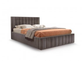 Кровать мягкая 1,6 Вена стандарт, вар.3 в Мохнатом Логу - mohnatyj-log.mebel-nsk.ru | фото