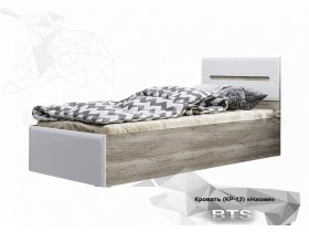 Кровать односпальная Наоми КР-12 в Мохнатом Логу - mohnatyj-log.mebel-nsk.ru | фото