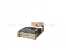 Кровать с ортопед. осн. 1,2м Ривьера в Мохнатом Логу - mohnatyj-log.mebel-nsk.ru | фото