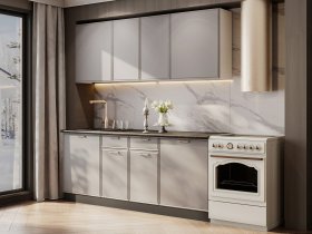 Кухонный гарнитур «Адель» 2,0м (нео) в Мохнатом Логу - mohnatyj-log.mebel-nsk.ru | фото