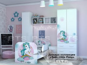 Модульная детская Тойс Little Pony (BTS) в Мохнатом Логу - mohnatyj-log.mebel-nsk.ru | фото