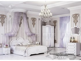 Модульная спальня «Филадельфия» в Мохнатом Логу - mohnatyj-log.mebel-nsk.ru | фото