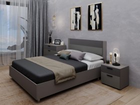 Модульная спальня Лион в Мохнатом Логу - mohnatyj-log.mebel-nsk.ru | фото