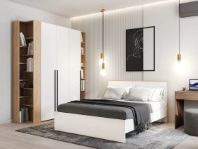 Модульная спальня Ренн в Мохнатом Логу - mohnatyj-log.mebel-nsk.ru | фото