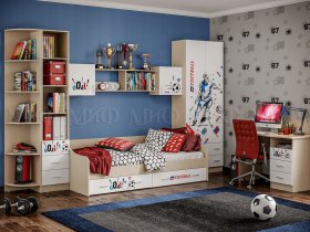 Модульная спальня Вега NEW Boy в Мохнатом Логу - mohnatyj-log.mebel-nsk.ru | фото