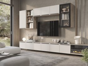 Модульная стенка Урбан в Мохнатом Логу - mohnatyj-log.mebel-nsk.ru | фото