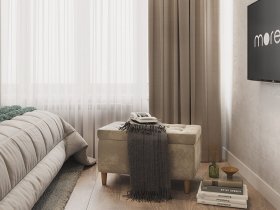 Пуф Чарли-2 (капучино) в Мохнатом Логу - mohnatyj-log.mebel-nsk.ru | фото