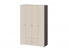 Шкаф четырехстворчатый Гиза в Мохнатом Логу - mohnatyj-log.mebel-nsk.ru | фото