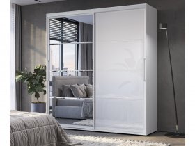 Шкаф-купе Крафт-6 2,0м (белый) в Мохнатом Логу - mohnatyj-log.mebel-nsk.ru | фото